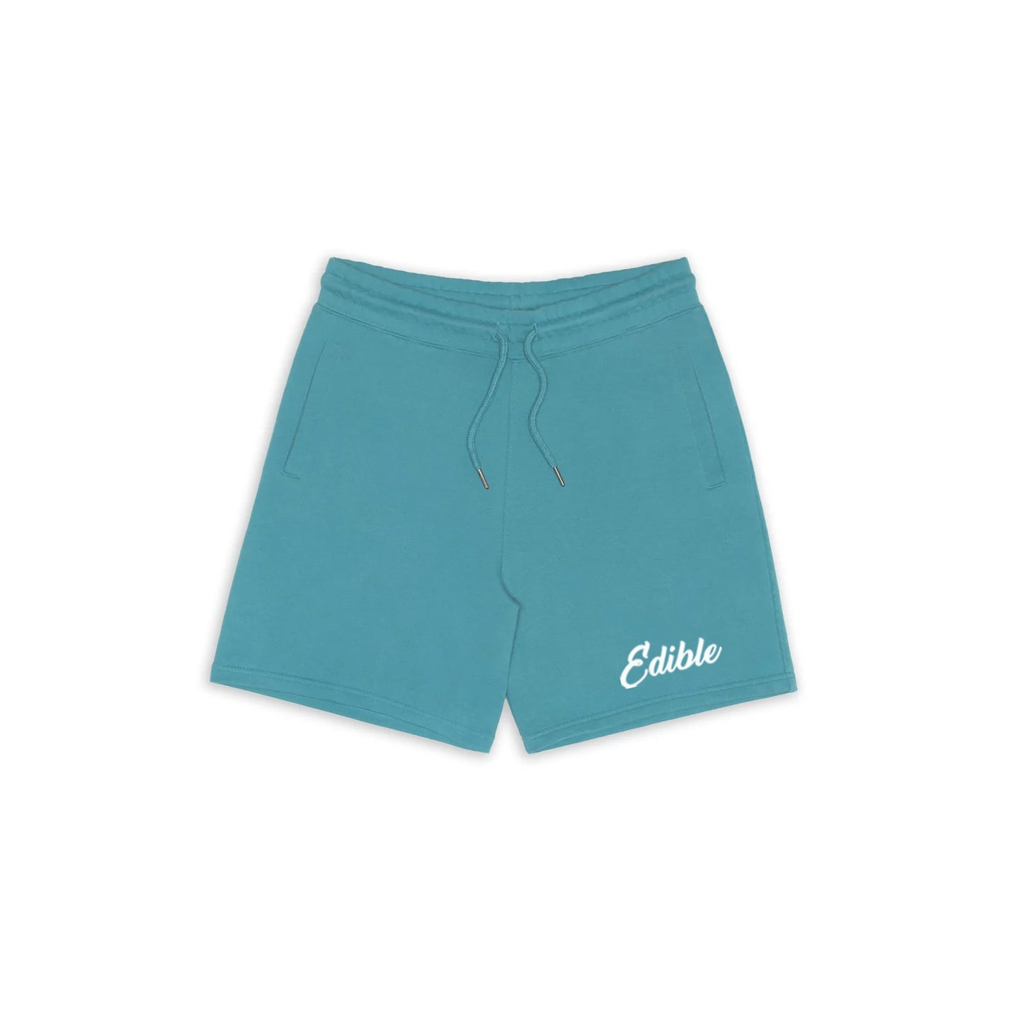 "Edible" Embroidered Organic Cotton Sweatshorts