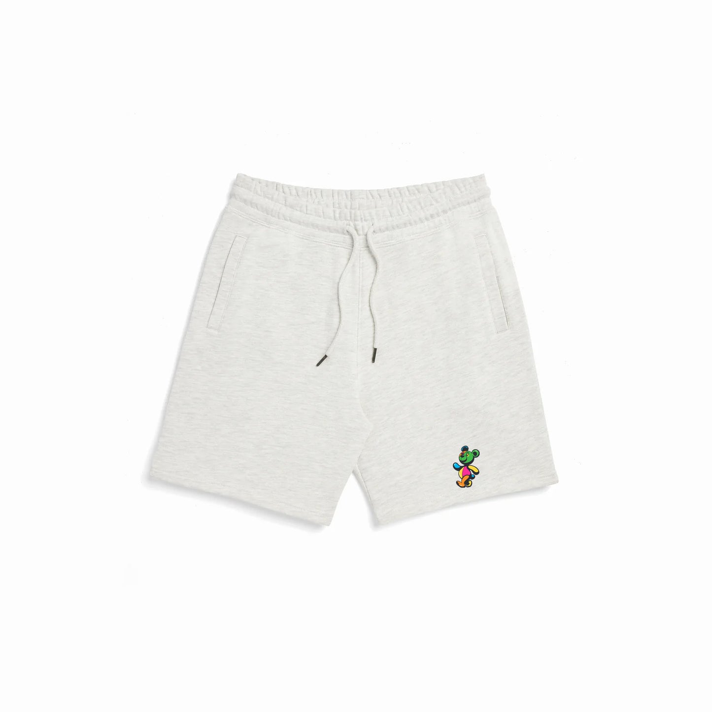 My Edible Kicked In Bears Dem Suga Embroidered Organic Cotton Sweatshorts