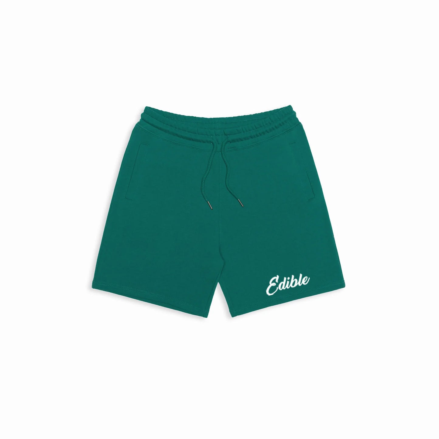 "Edible" Embroidered Organic Cotton Sweatshorts