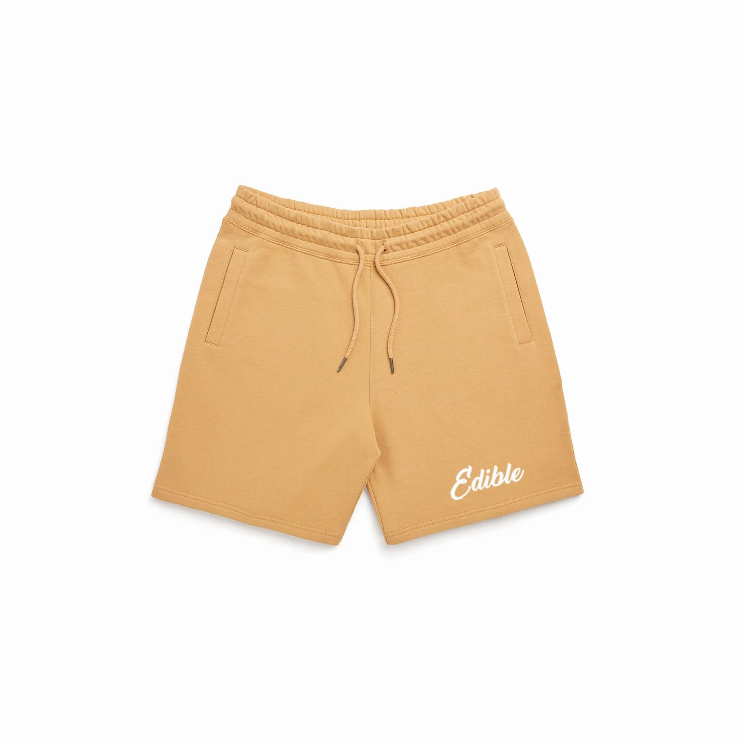 "Edible" Embroidered Organic Cotton Sweatshorts