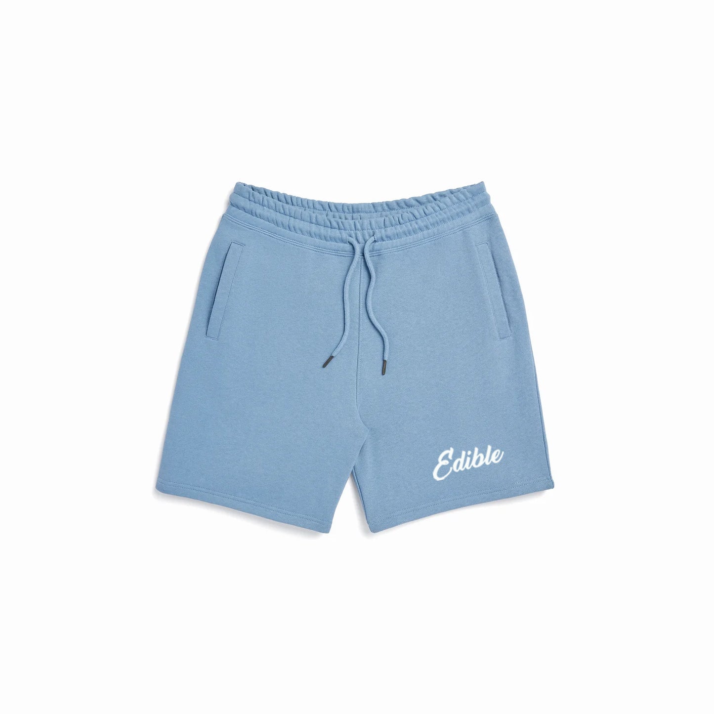 "Edible" Embroidered Organic Cotton Sweatshorts