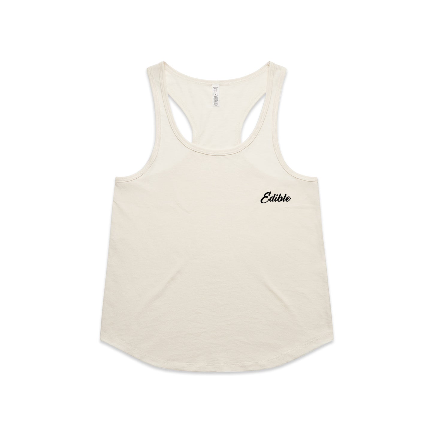 "Edible" Embroidered Women's Work Out Tank Top
