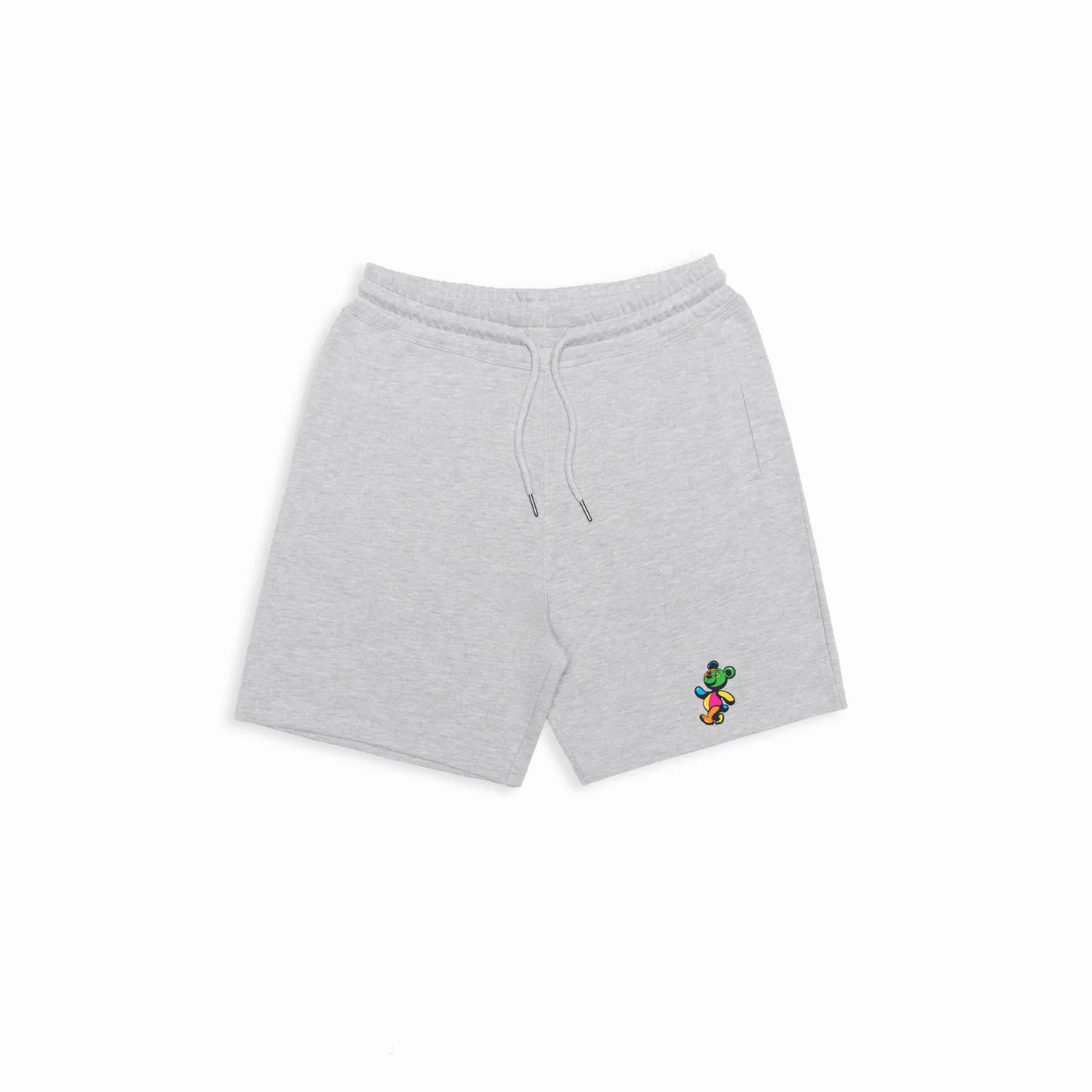 My Edible Kicked In Bears Dem Suga Embroidered Organic Cotton Sweatshorts