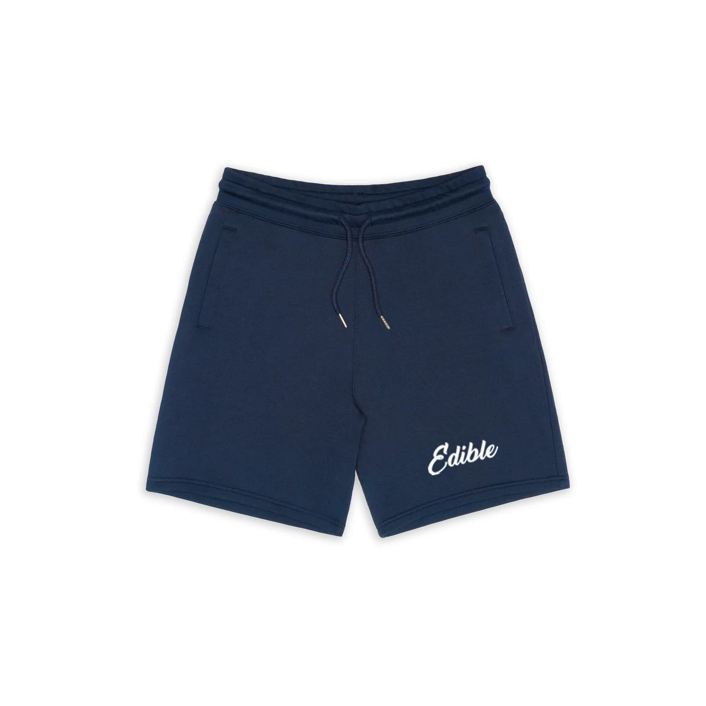 "Edible" Embroidered Organic Cotton Sweatshorts