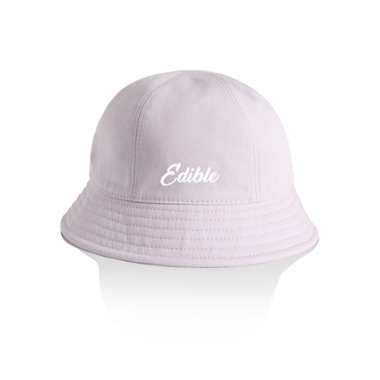 "Edible" Embroidered Women's Bucket Hat