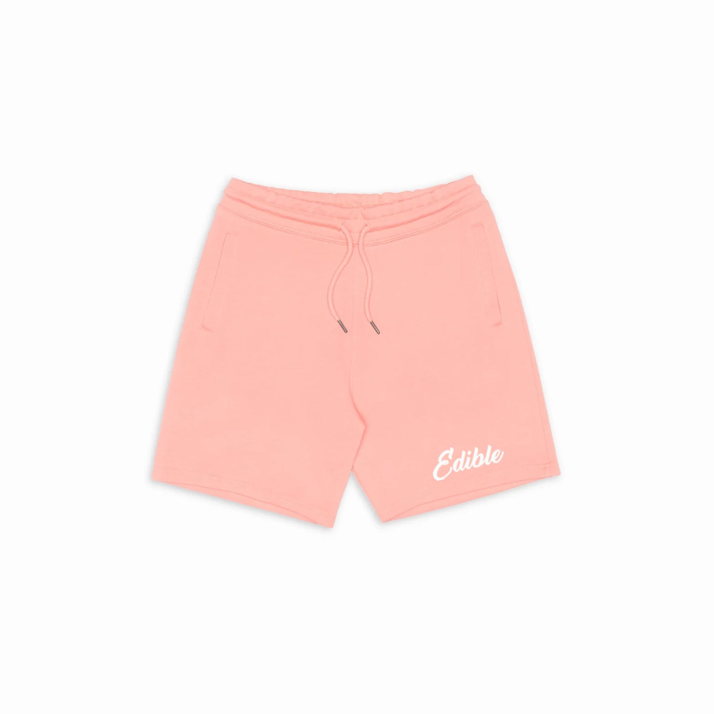 "Edible" Embroidered Organic Cotton Sweatshorts