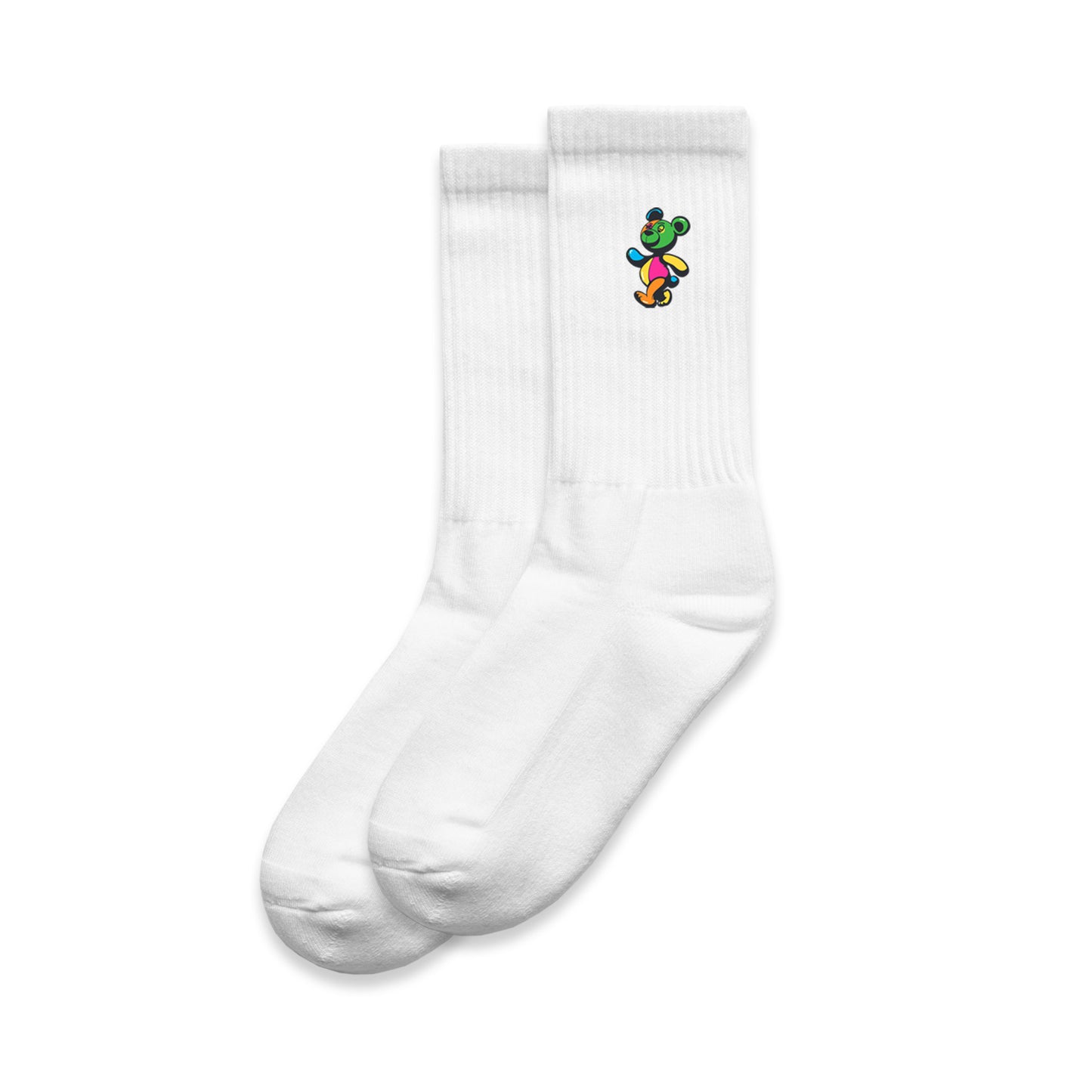 My Edible Kicked In Embroidered Logo Relaxed Socks (2 Pair)