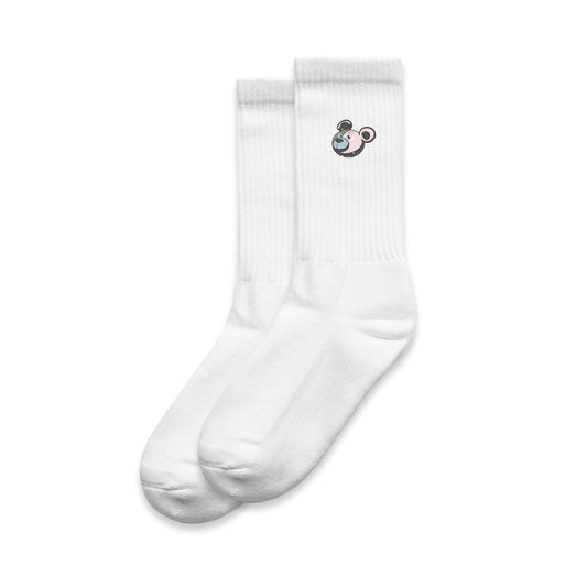My Wore Off Embroidered Logo Relaxed Socks (2 Pair)