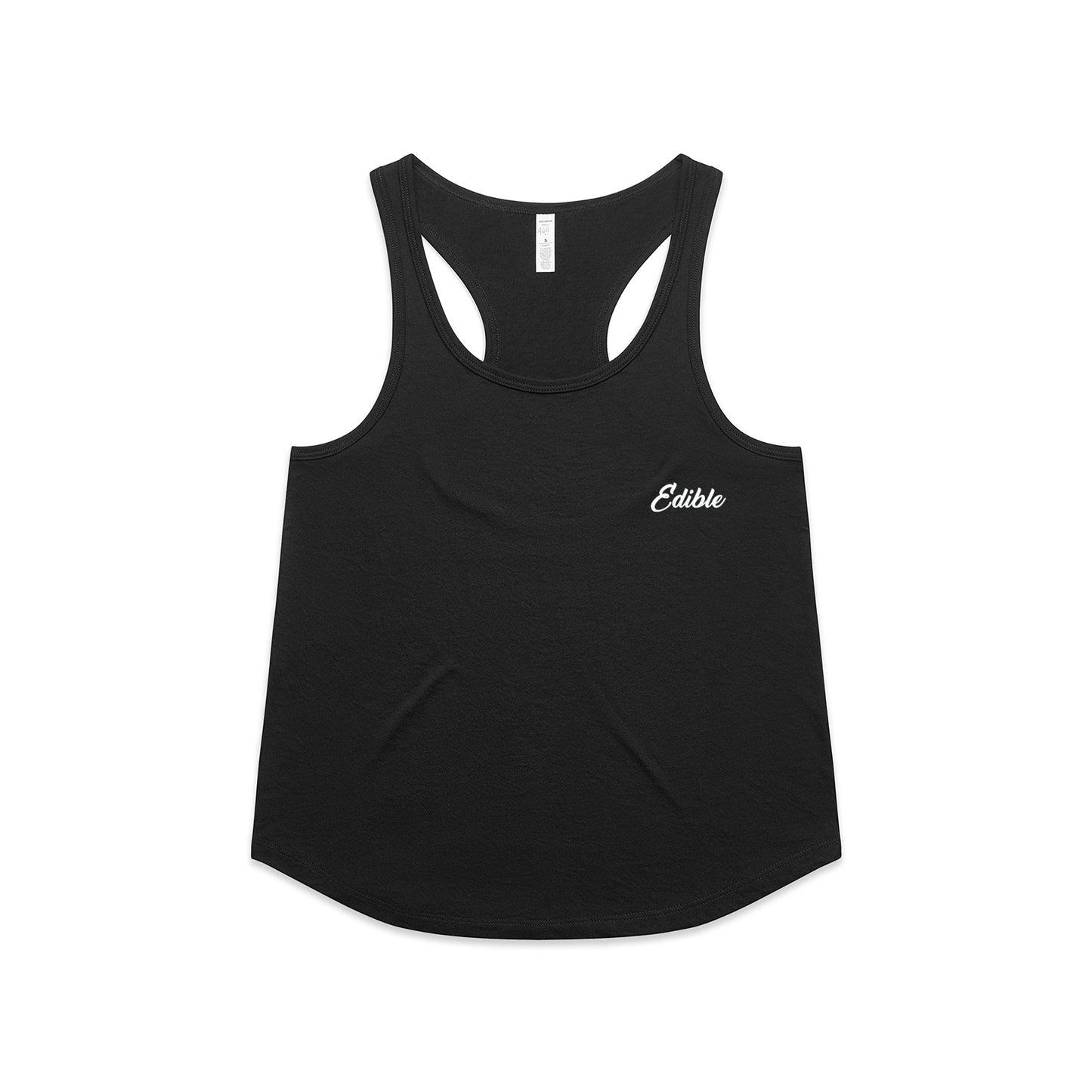 "Edible" Embroidered Women's Work Out Tank Top