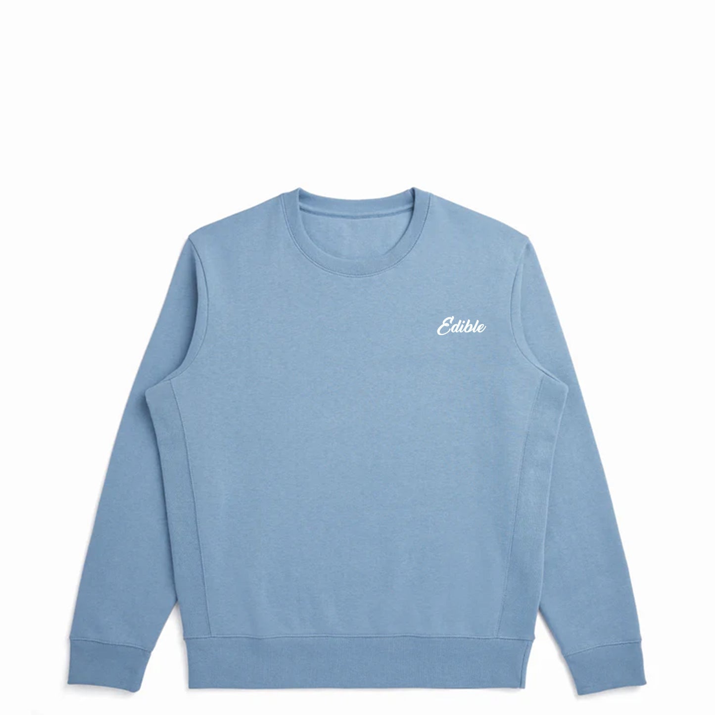 "Edible" Embroidered Crewneck Sweatshirt