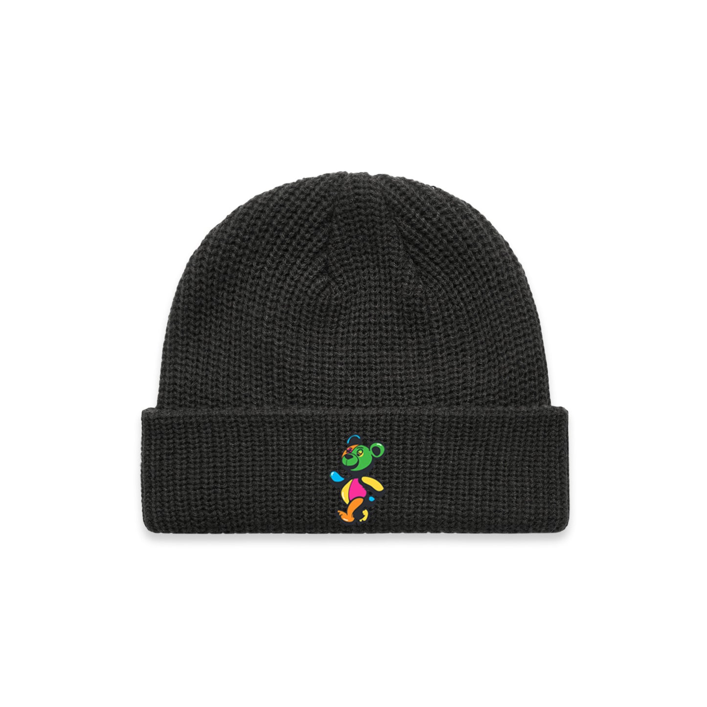 Bears Dem Suga Embroidered Cable Beanie