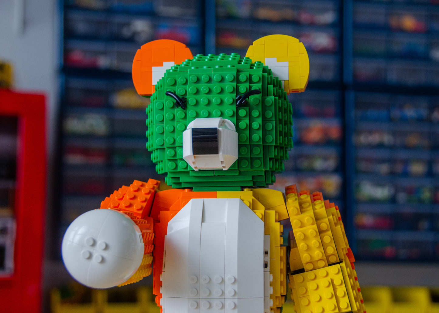 Eddy The Bear Lego Set