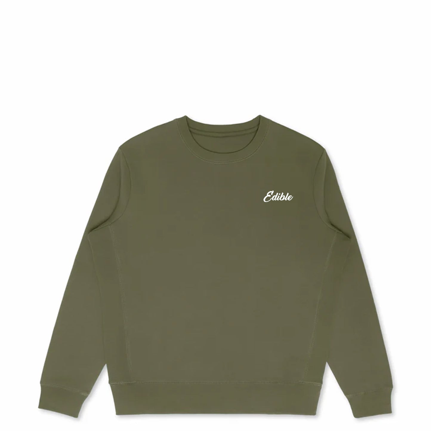 "Edible" Embroidered Crewneck Sweatshirt