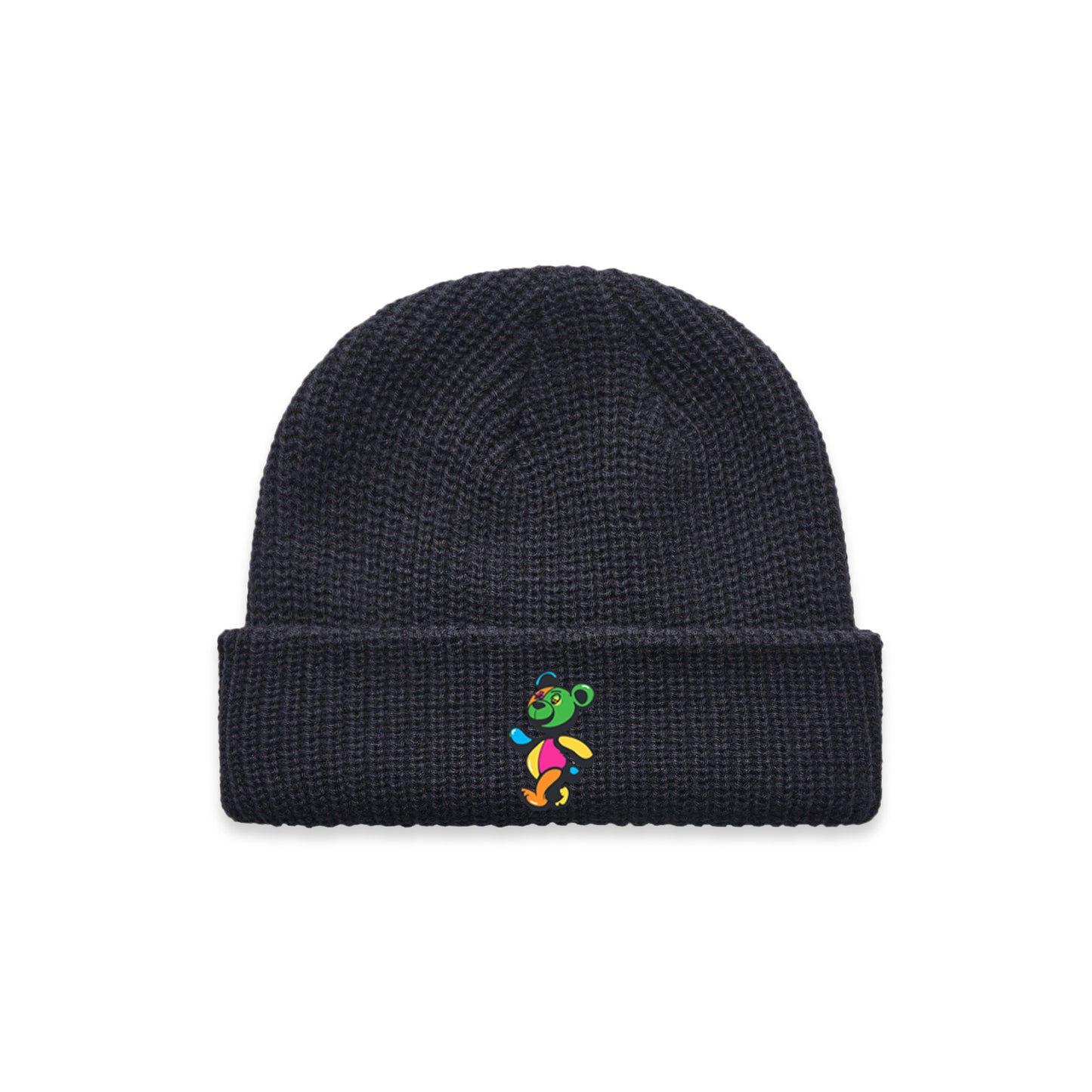 Bears Dem Suga Embroidered Cable Beanie