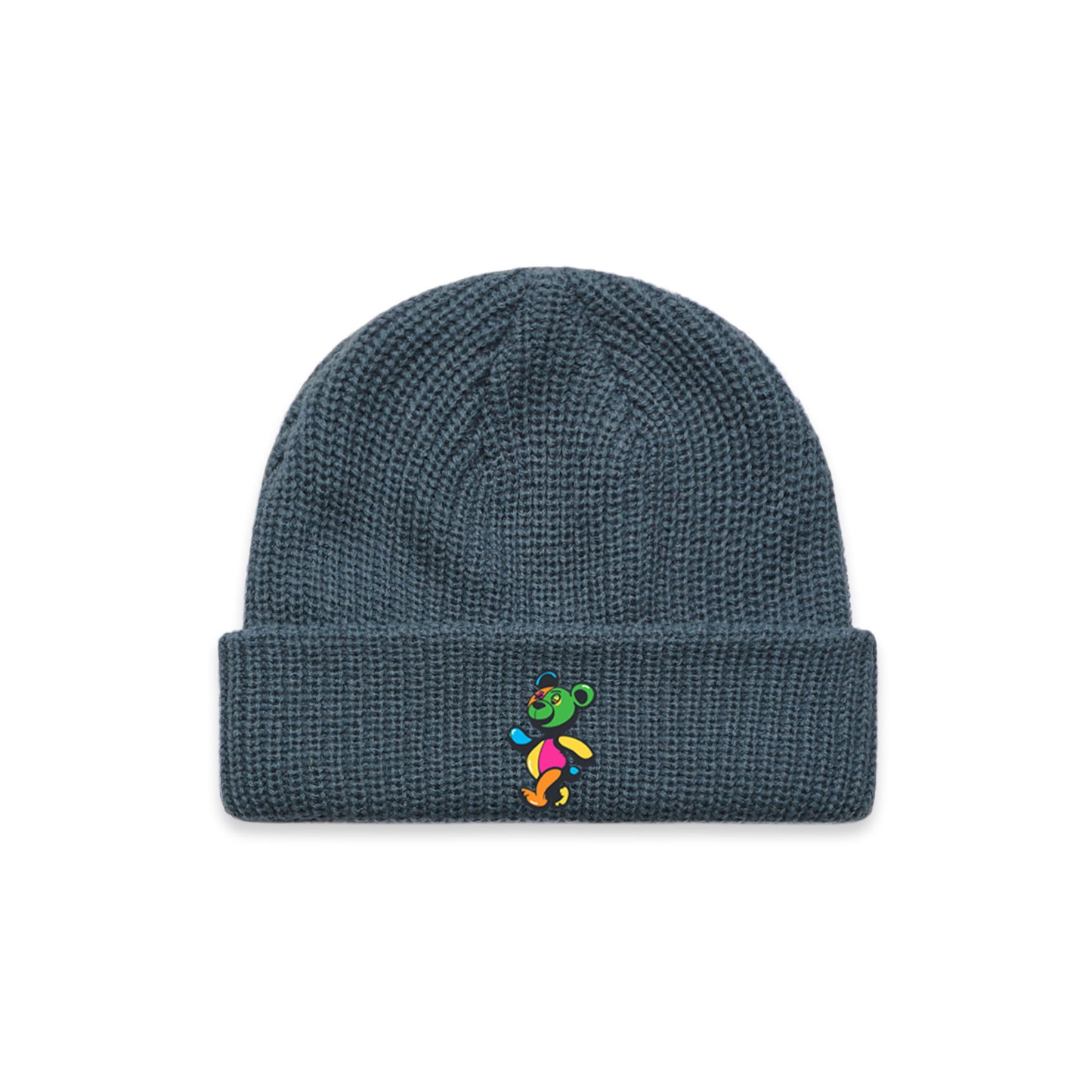 Bears Dem Suga Embroidered Cable Beanie