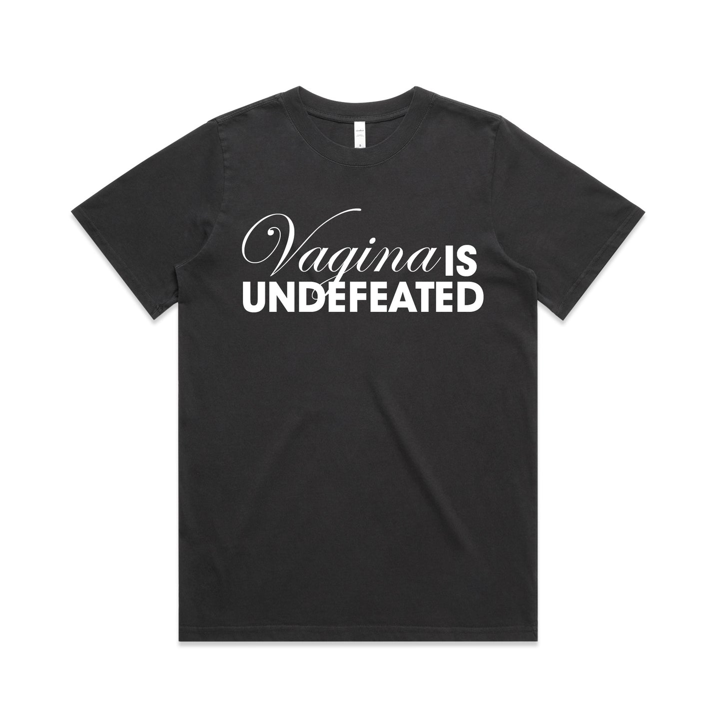 Vagina Is Undefeated Women's Heavy Faded T-Shirt